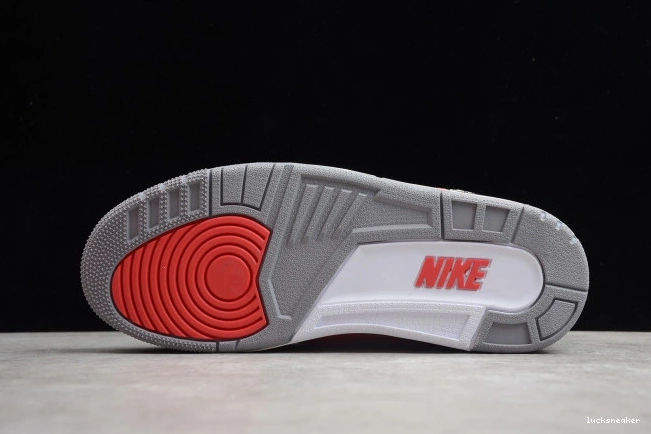 Rep LUCY Jordan Air 3 Cement Red CK5692-600 0801